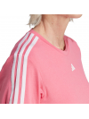 Dámske tričko adidas Aeroready Train Essentials 3-stripes Tee pink HZ5688 ružové